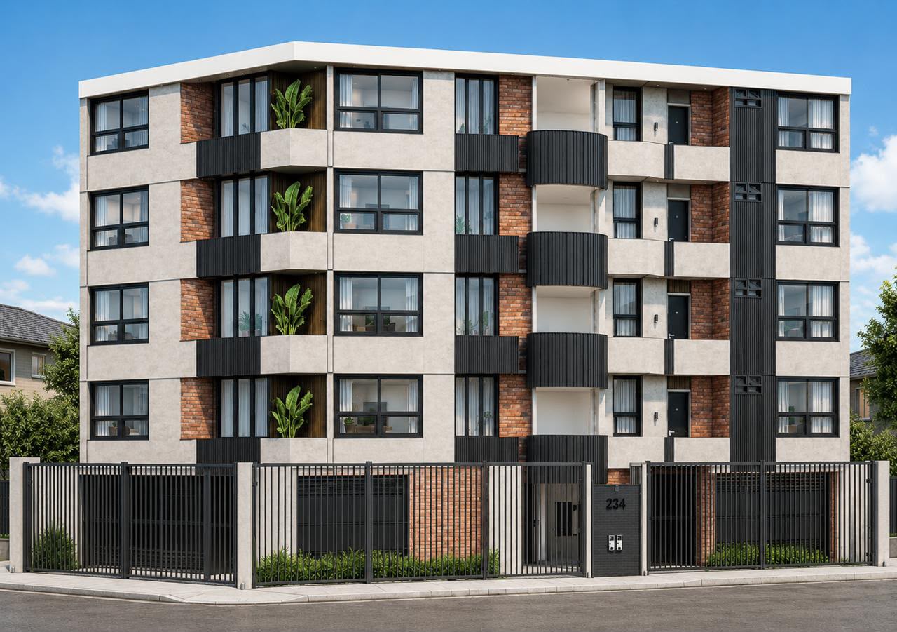 Edificio residencial contemporáneo